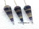 Purple Banded Fluorite Pendulum